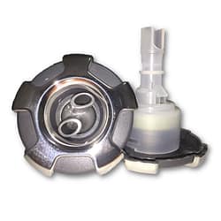 CMP 300 Series 3.25" Typhoon Jet Internal - Crown Face Double Rotational Stainless Steel/Graphite Gray/Silver