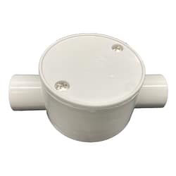 Conduit Junction Box 2 Way 20mm