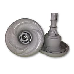 LA Spas Mini Storm Directional Jet with Logo