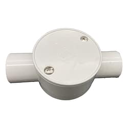 Conduit Junction Box 2 Way 25mm