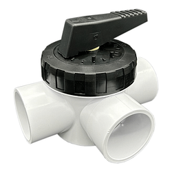 PoolQuip 50mm (2 inch) 3-Way Valve